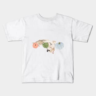 Golden Retriever Fall 4 Kids T-Shirt